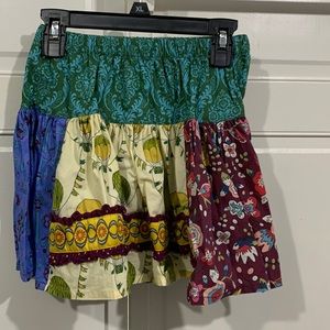 Matilda Jane Blarney Stone Molly Skirt size 6 Paint By Numbers